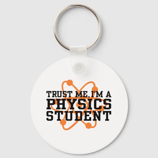 Physics Student Key Ring (Front)