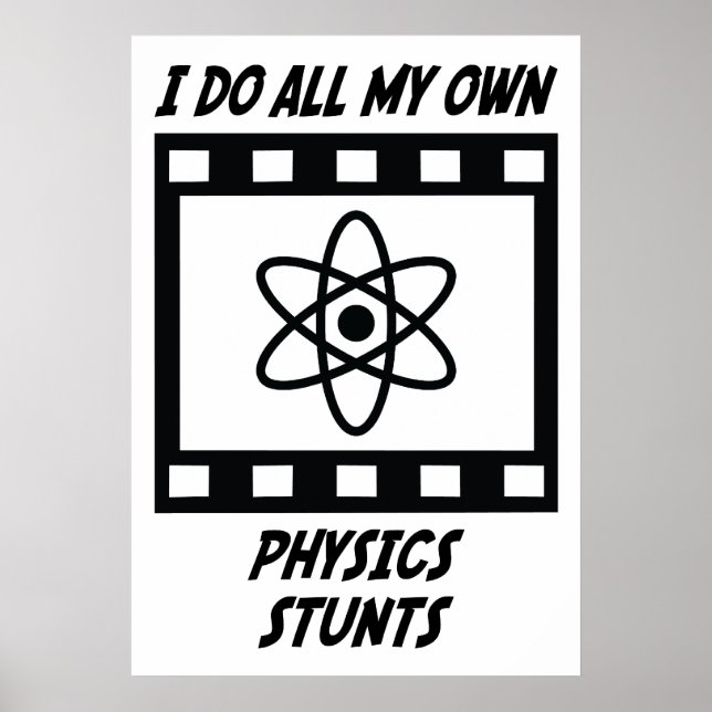 Physics Stunts Poster (Front)