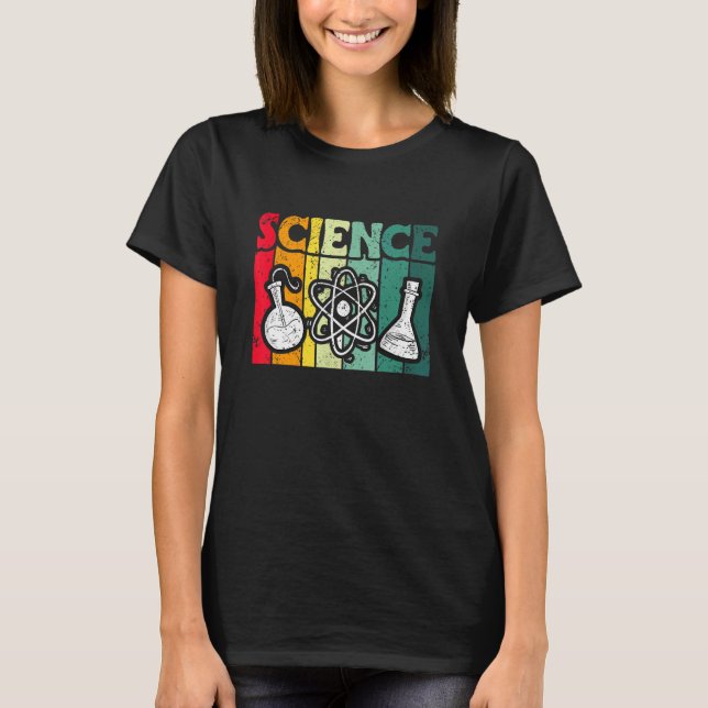 Physics Teacher Chemistry Space Physicist Science  T-Shirt (Front)