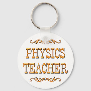 Physics Teacher Key Ring