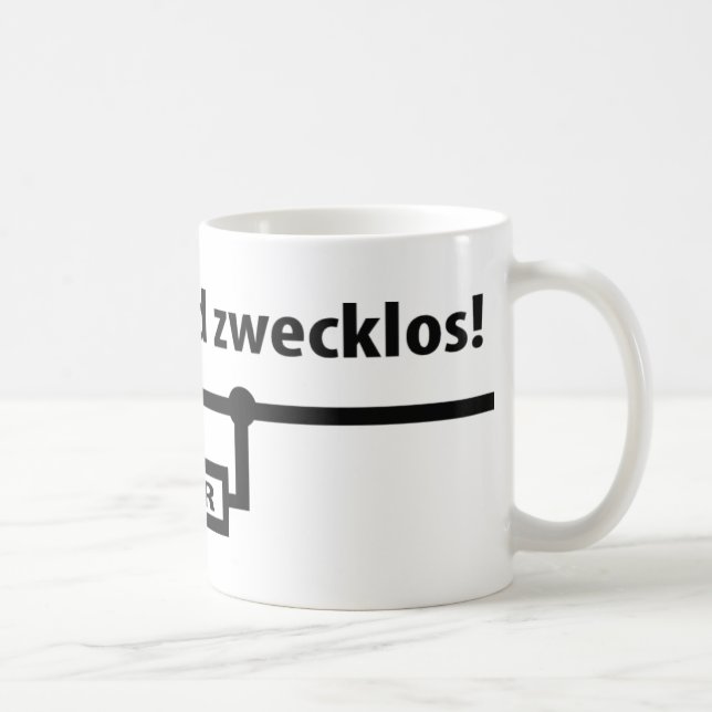 Physik Widerstand zwecklos icon Coffee Mug (Right)