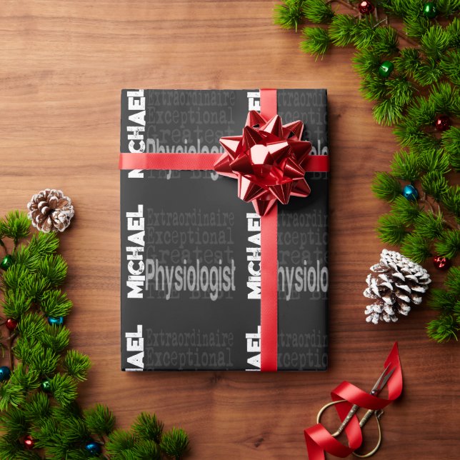 Physiologist Extraordinaire Wrapping Paper (Holiday Gift)