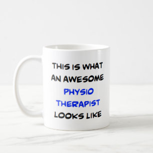 physiotherapist, awesome coffee mug