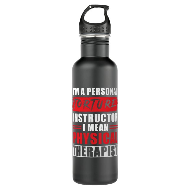 Physiotherapist Gift 710 Ml Water Bottle (Front)