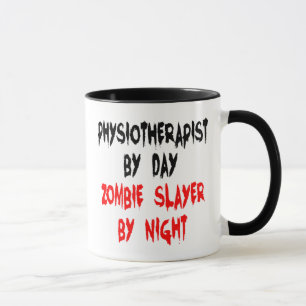 Physiotherapist Zombie Joke Mug