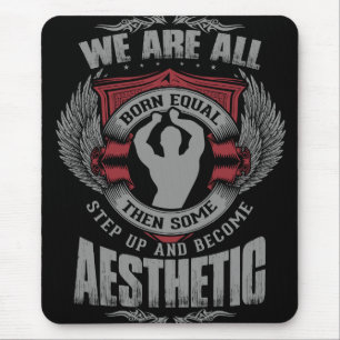 Physique Motivation - Aesthetics - Step Up - Zyzz Mouse Pad