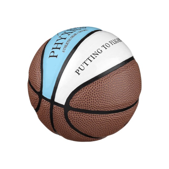 Phyxius Logo Mini Basketball (Angled)