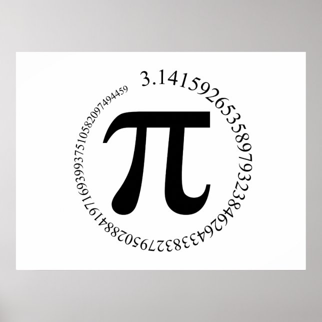 Pi (π) Day Poster (Front)