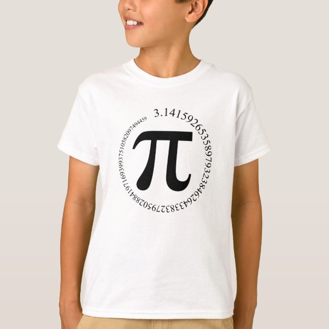 Pi (π) Day T-Shirt (Front)