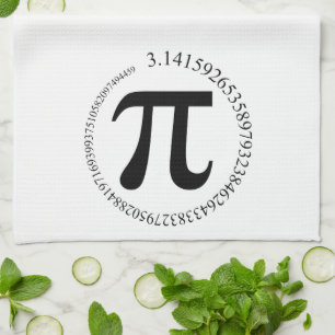 Pi (π) Day Tea Towel