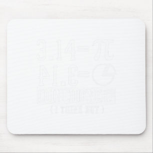 Pi 3.14 Math Happy 14th March Birthday Coincidence Mouse Pad