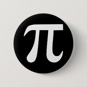 Pi 6 Cm Round Badge
