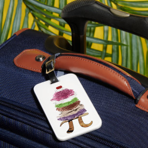 Pi a la Mode Luggage Tag