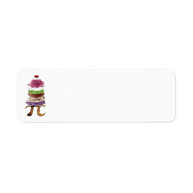 Pi a la Mode Return Address Label (Front)