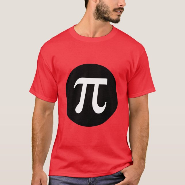Pi and Circle T-Shirt (Front)