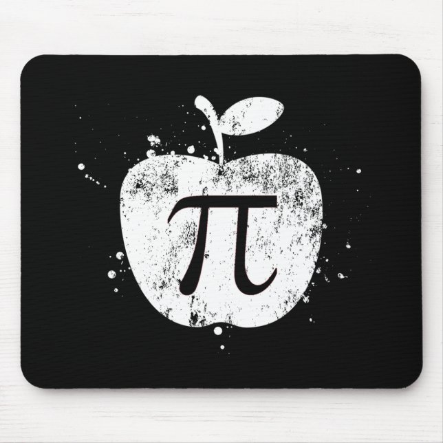 Pi  Apple Pie Funny Mouse Pad (Front)