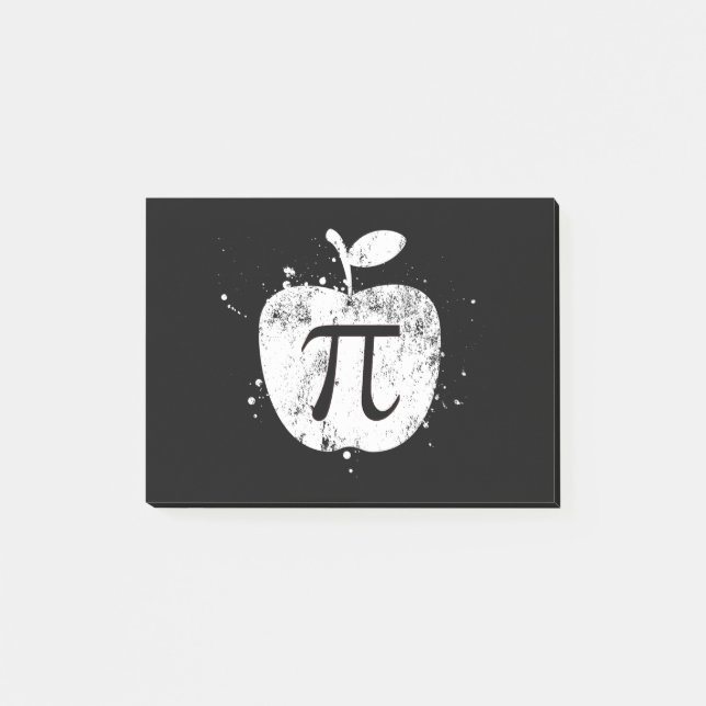 Pi Apple Pie Funny Post-it Notes (Front)