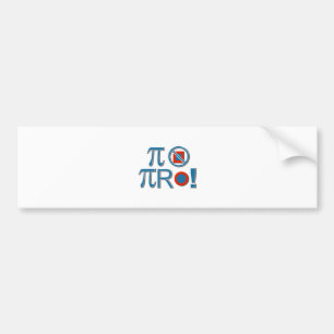 Pi Are Not Square! Bumper Sticker