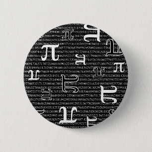 Pi are Square 6 Cm Round Badge