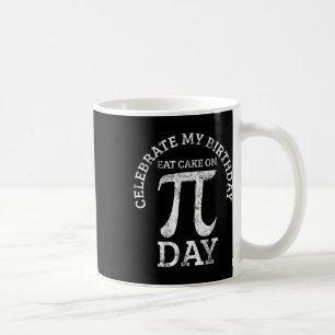 Pi Birthday Math Day Vintage Coffee Mug