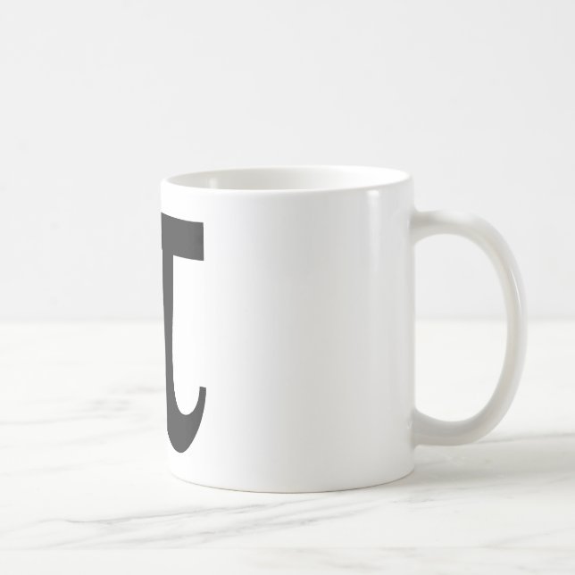 Pi Coffee Mug (Right)