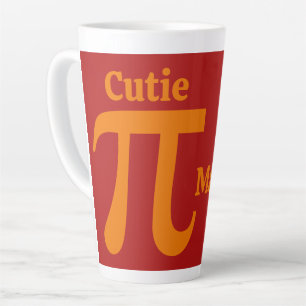 Pi / Cutie Pie custom name Latte Mug