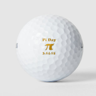 Pi Day 2015 Golf Ball