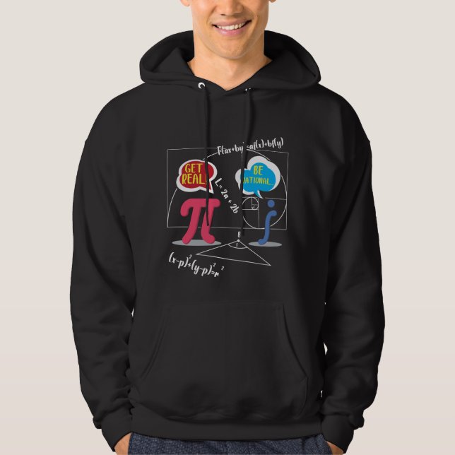 Pi Day 2020 Mathematics Nerd Math Teacher Formula Hoodie (Front)