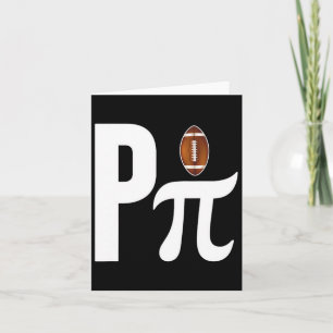 Pi Day 2025 Footbyll Lovers Card