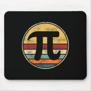 Pi Day 2025 Math Lover Mathematics Retro Vintage D Mouse Pad