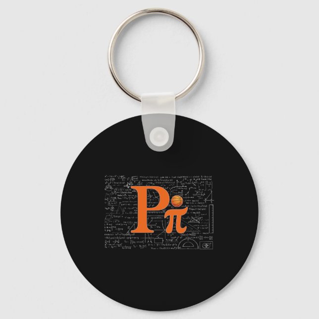 Pi Day 2025 Math Science Funny Teacher Gift  Key Ring (Front)