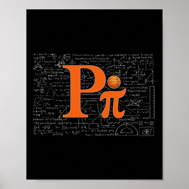 Pi Day 2025 Math Science Funny Teacher Gift  Poster (Front)
