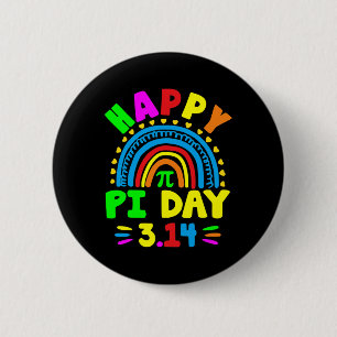 Pi Day 2025 Pi Day Rainbow 6 Cm Round Badge