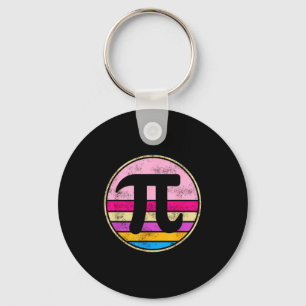 Pi Day 2026 Math Lover Mathematics Retro Vintage D Key Ring