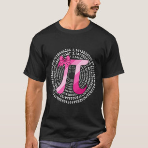 Pi Day 3.14159 Cute Pink Pi Pi Symbol Science And  T-Shirt