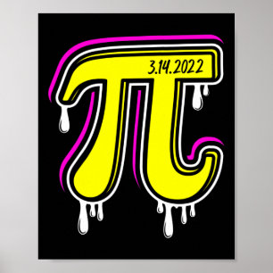 Pi Day 3.14.2025 Bright Poster