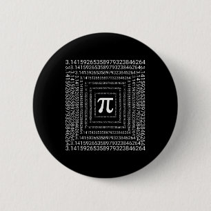 Pi Day 3.14 Math Teacher Kids Boys Girls Pi Day 6 Cm Round Badge