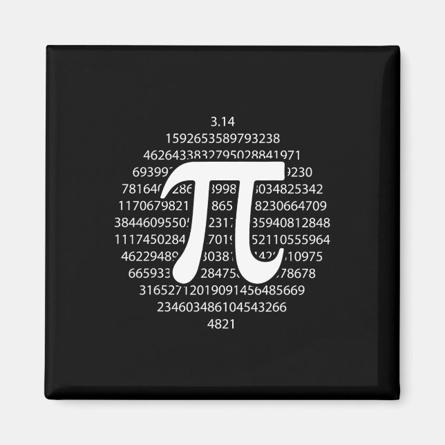 Pi Day 3.14 Pi Day Funny Math Lover Happy Pi Day  Magnet (Front)