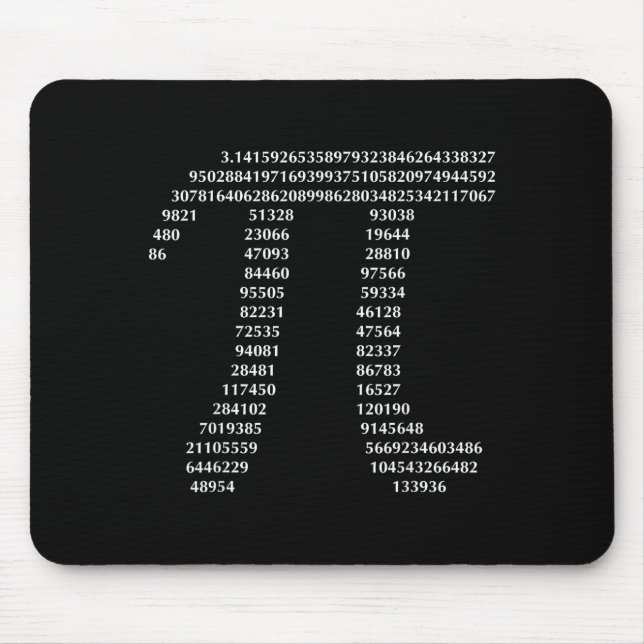 Pi Day 3,14 Pi Number Symbol Math Science Gift  Mouse Pad (Front)