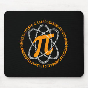 Pi Day 3,14 Pi Number Symbol Math Science Gift  Mouse Pad