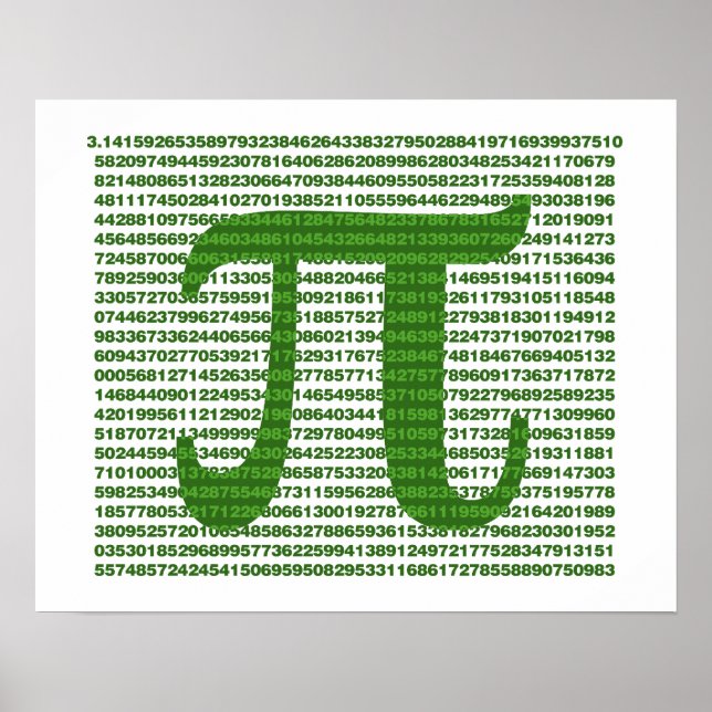Pi Day 3.14 Poster (Front)