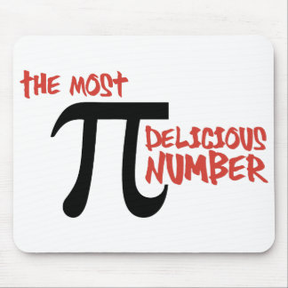 Pi Day 3.14 - The Most Delicious Number Mouse Pad