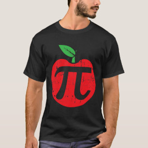 Pi Day Apple Pie Pun 3.14 Cute Math Lover Teacher T-Shirt