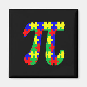 Pi Day Autism Awareness For Teacher Men Women Kids Magnet