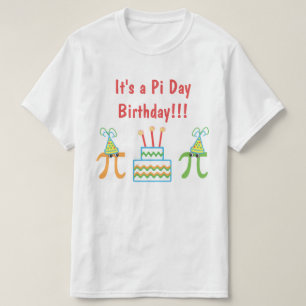 Pi Day Birthday Tee
