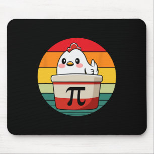 Pi Day Chicken Pot Pie Math Science Teacher Funny Mouse Pad