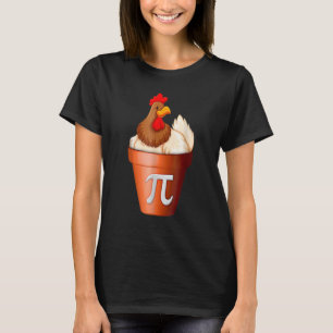 Pi Day Chicken Pot Pie School Student T-Shirt
