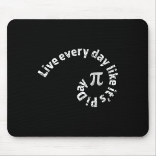 Pi Day Every Day Math Calculus Golden Geometry Rat Mouse Pad
