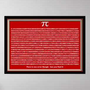 Pi day FUN Poster