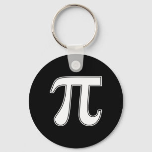 Pi Day Funny Graphic Apparel Pi Symbol Key Ring